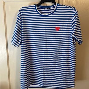 Men’s T-Shirt Blue/White/Red XXL